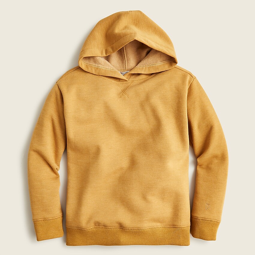j.crew: girls' oversized hoodie for girls, right side, view zoomed