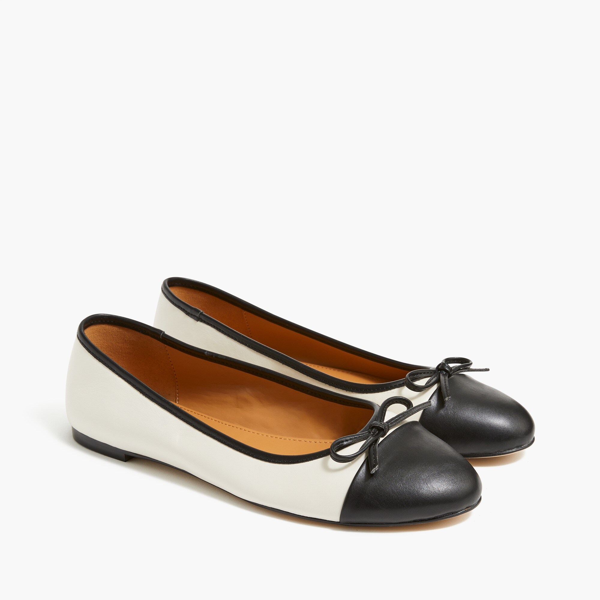 Captoe ballet flats