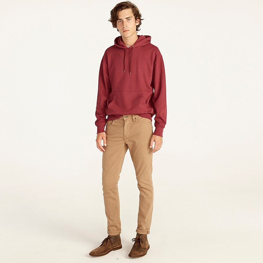 j.crew: 250 skinny-fit garment-dyed five-pocket pant for men, right side, view zoomed