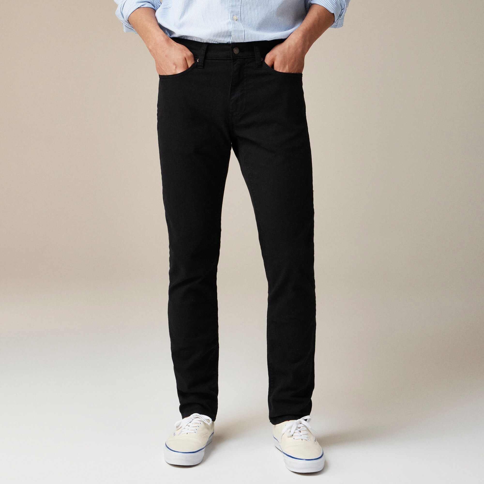 484 Slim-fit garment-dyed five-pocket pant