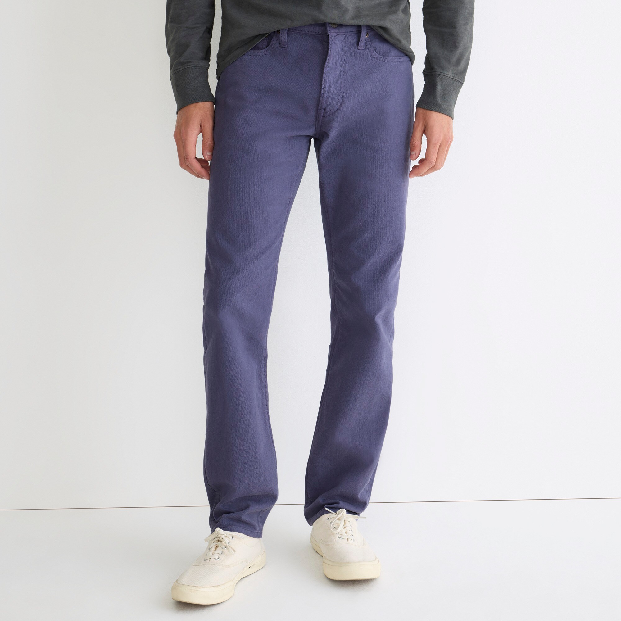  484 Slim-fit garment-dyed five-pocket pant