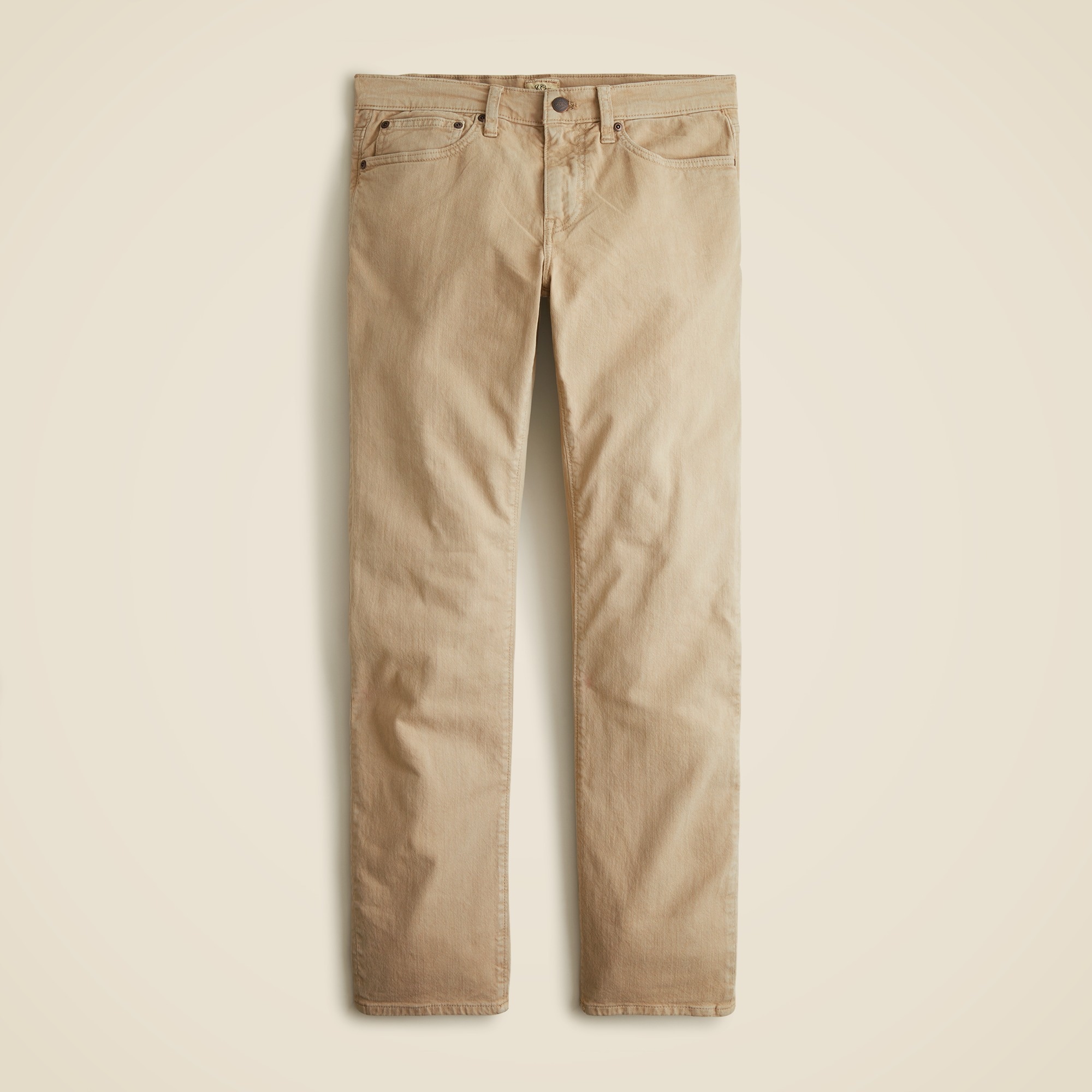 484 Slim-fit garment-dyed five-pocket pant