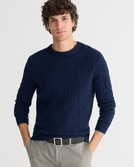  Cashmere cable-knit sweater