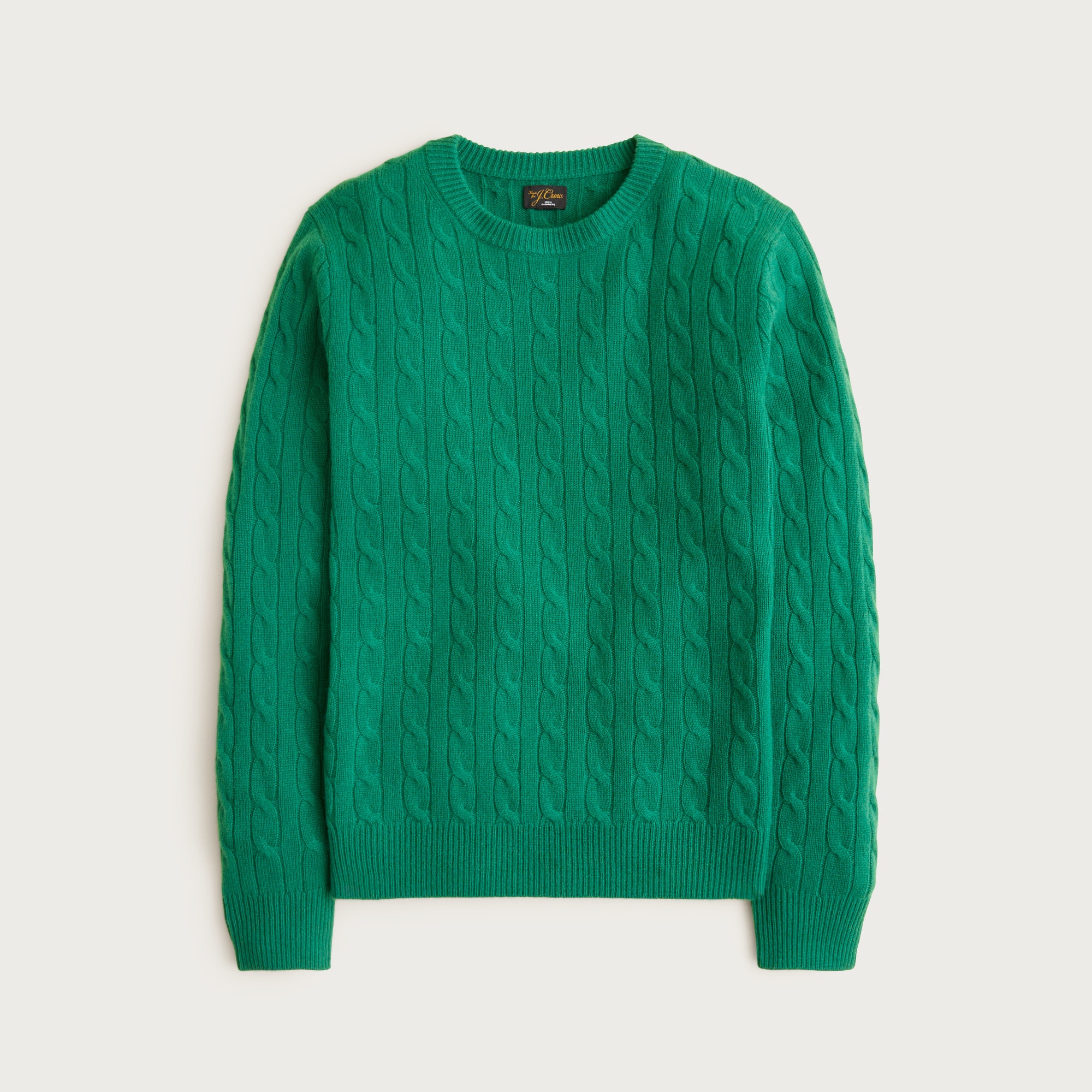 Cashmere cable-knit sweater