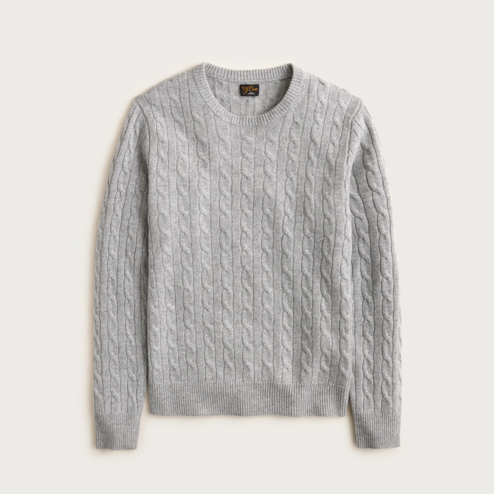 Cashmere cable-knit sweater