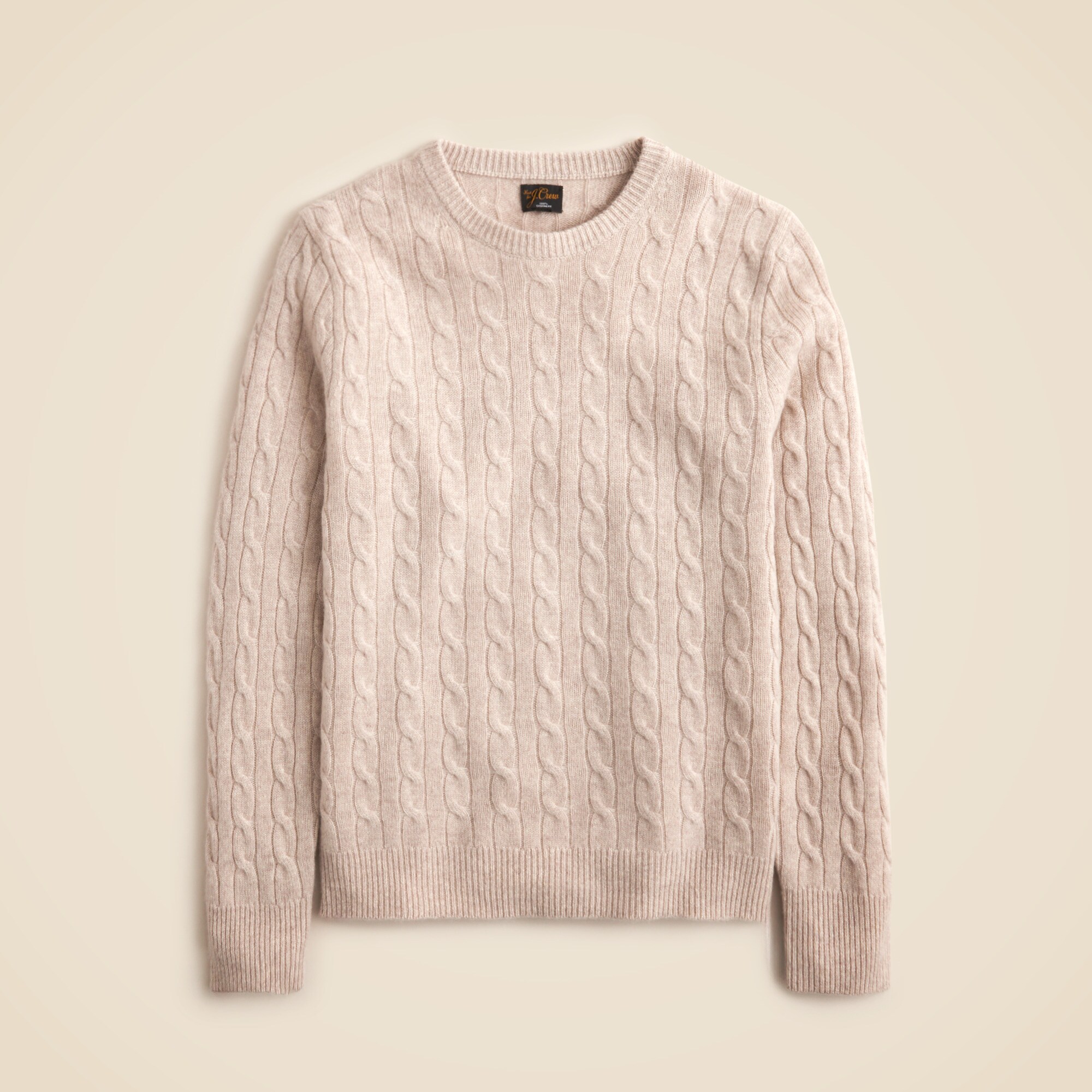 J.Crew: Cashmere Cable-knit Sweater For Men