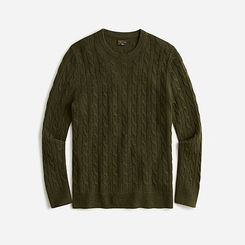 mens Cashmere cable-knit sweater
