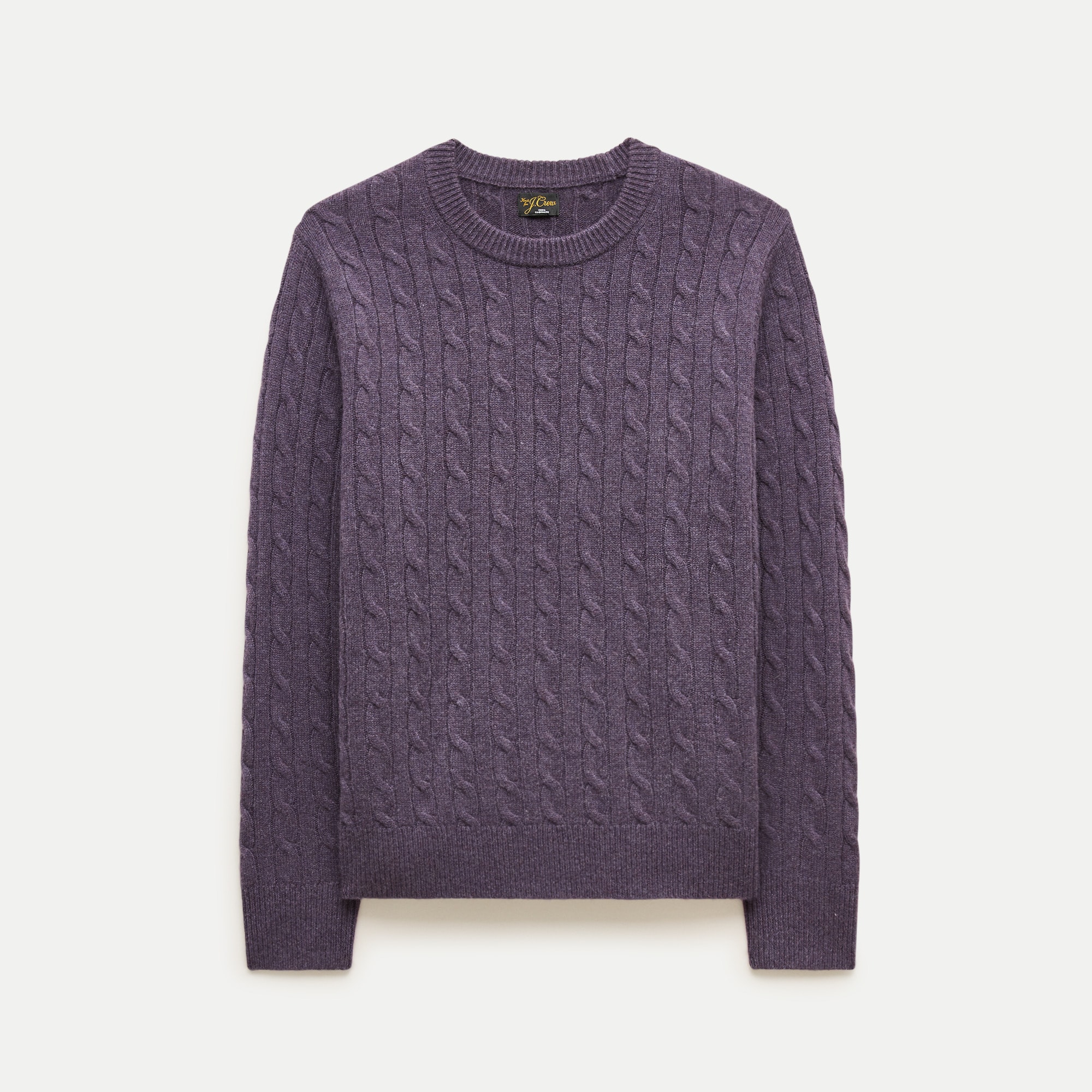 Cashmere cable-knit sweater