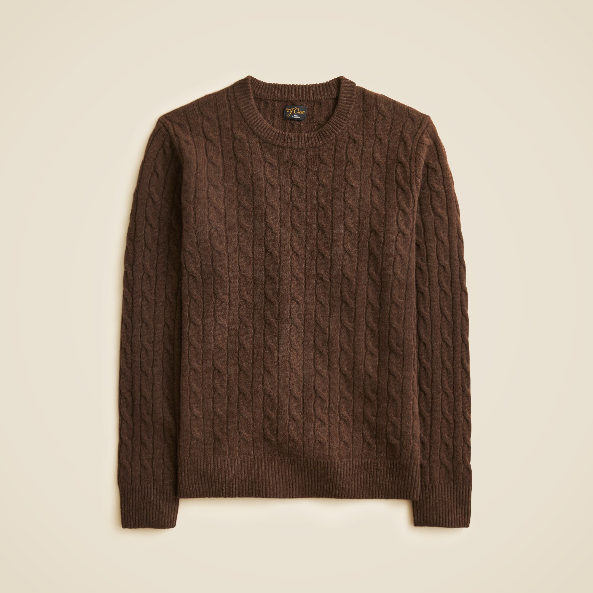 Cashmere cable-knit sweater