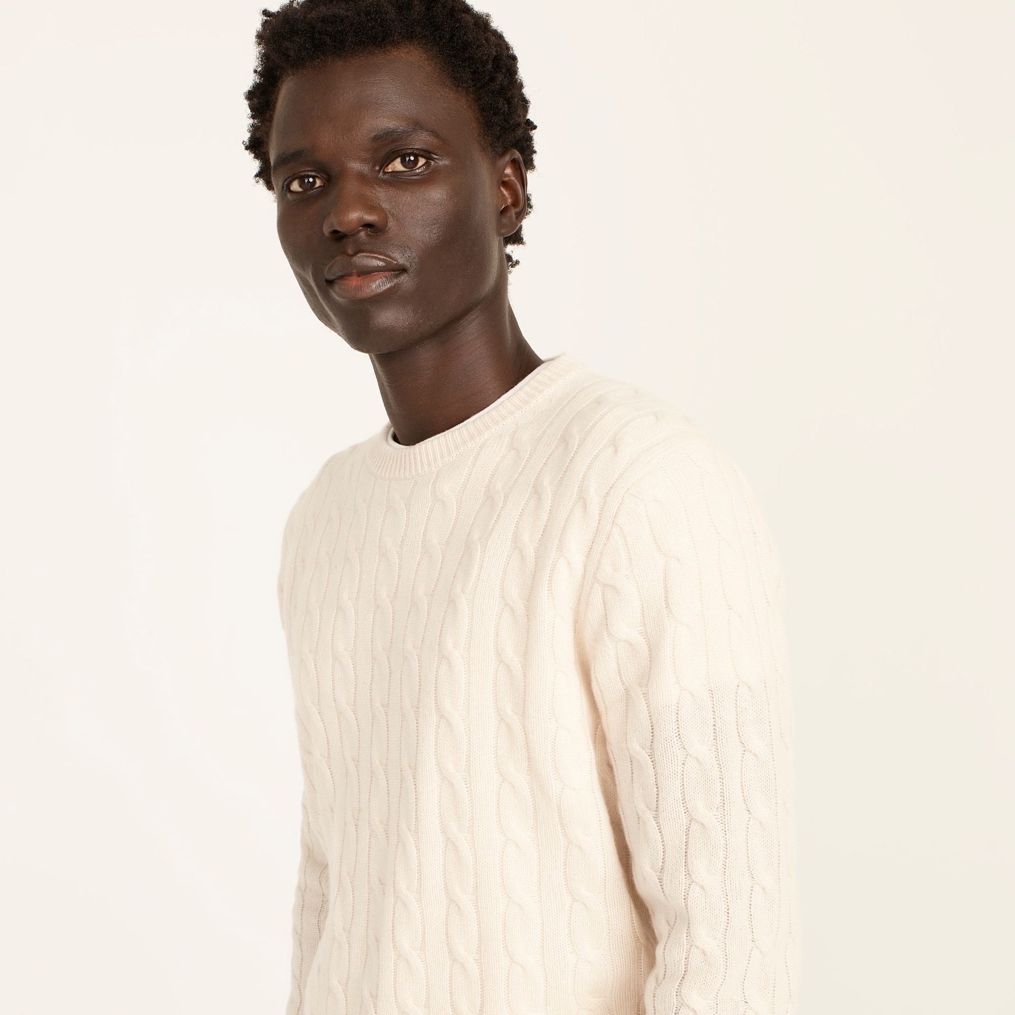 mens Cashmere cable-knit sweater