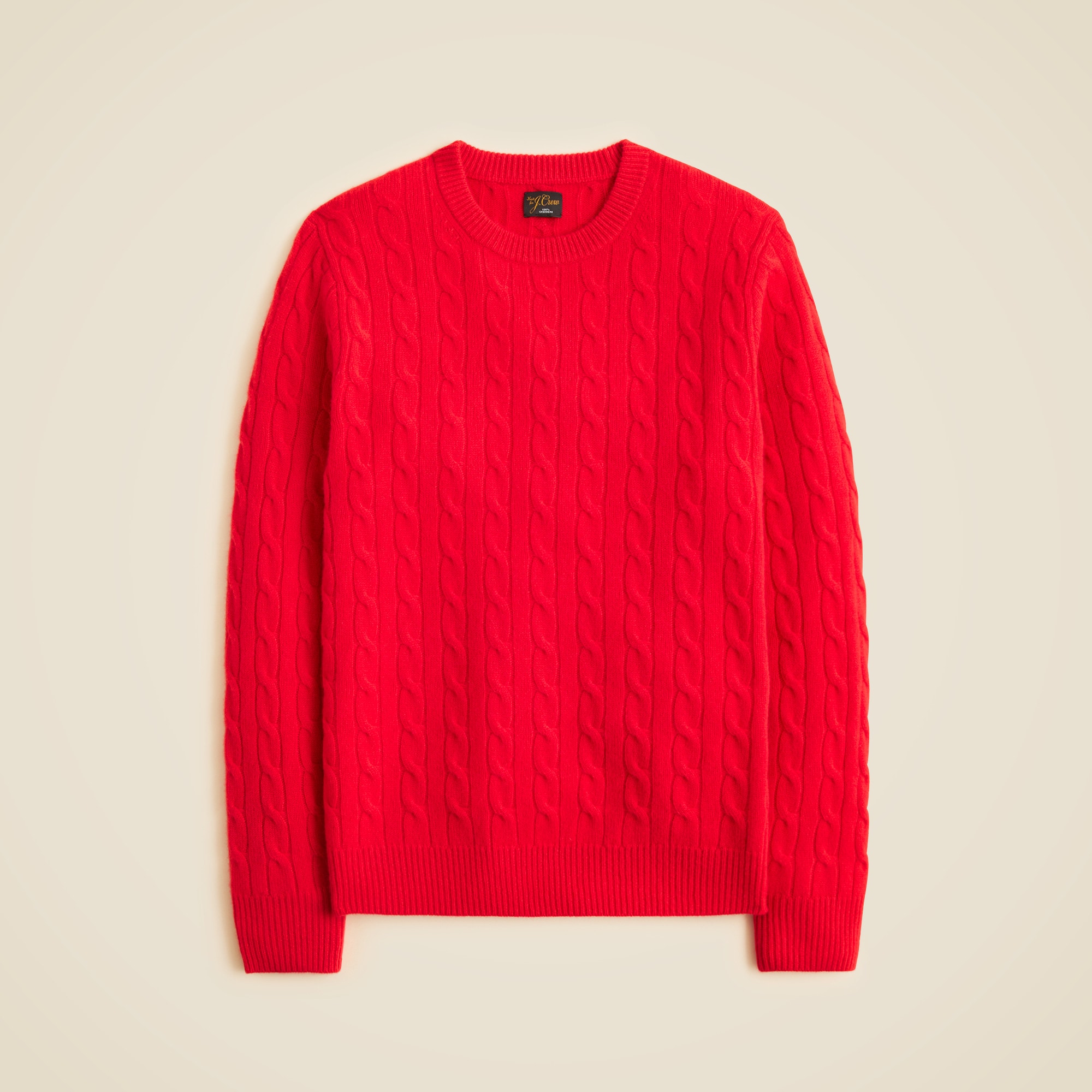 Cashmere Cable-knit Sweater For Men