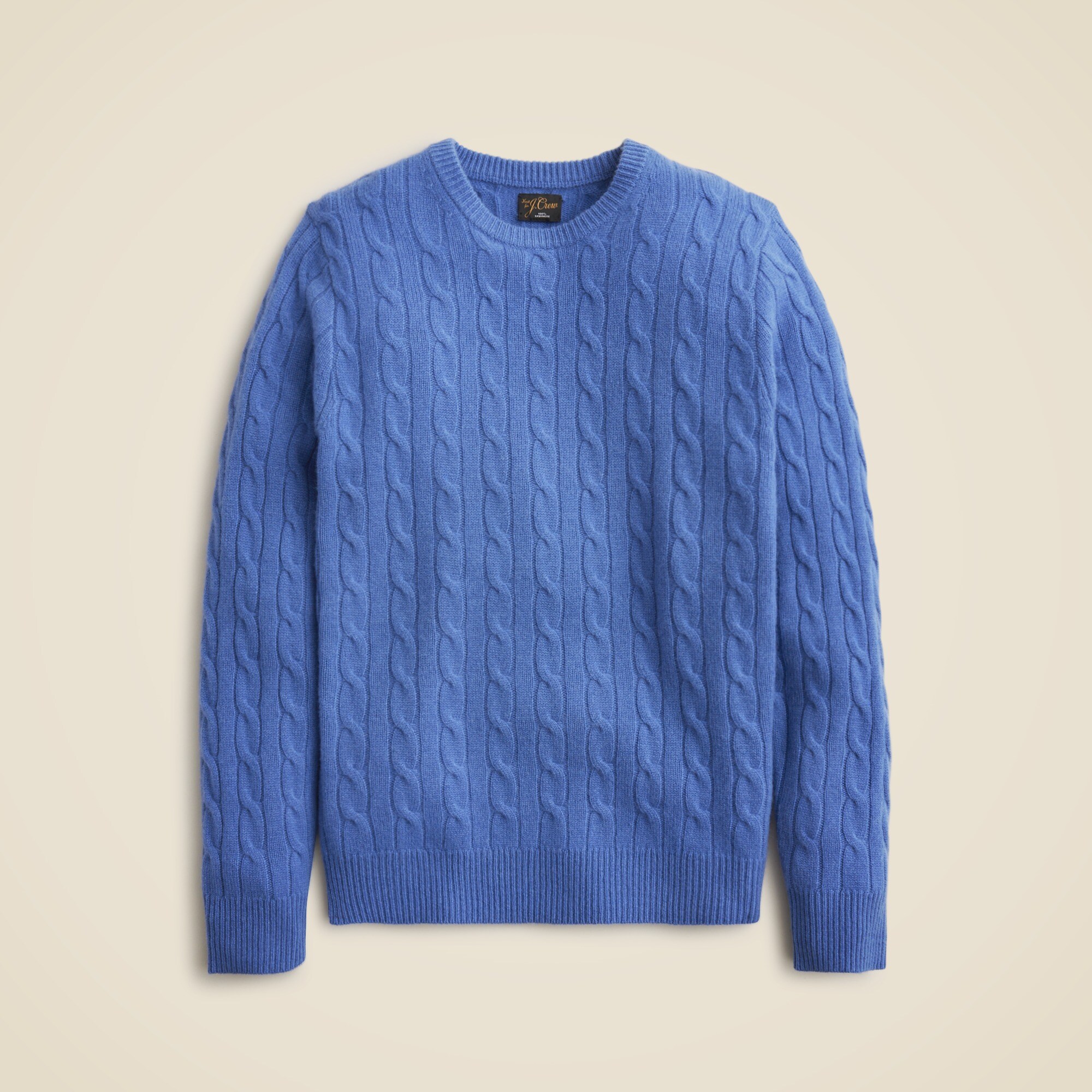 Cashmere cable-knit sweater