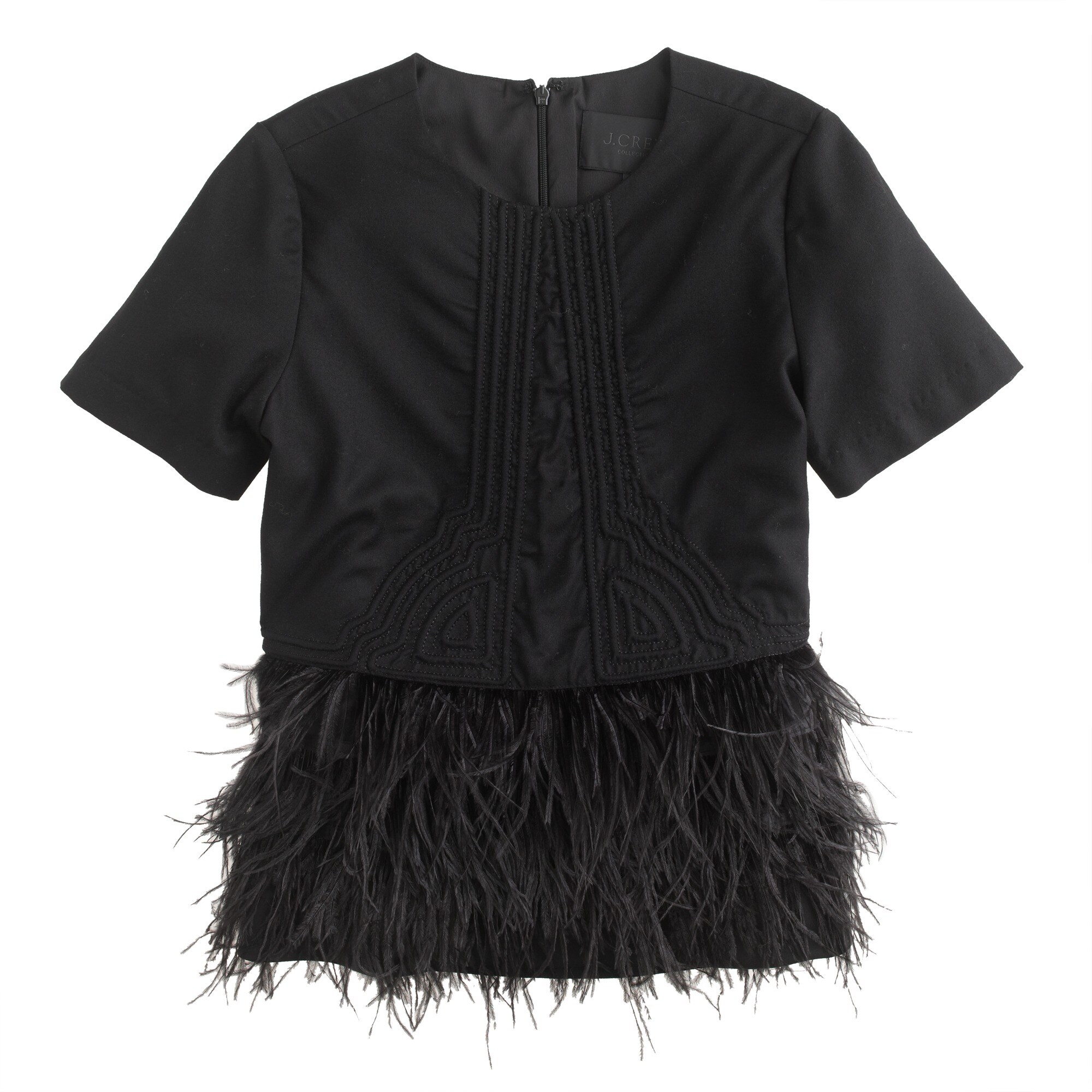 Collection deco feather top Women j.crew collection J.Crew