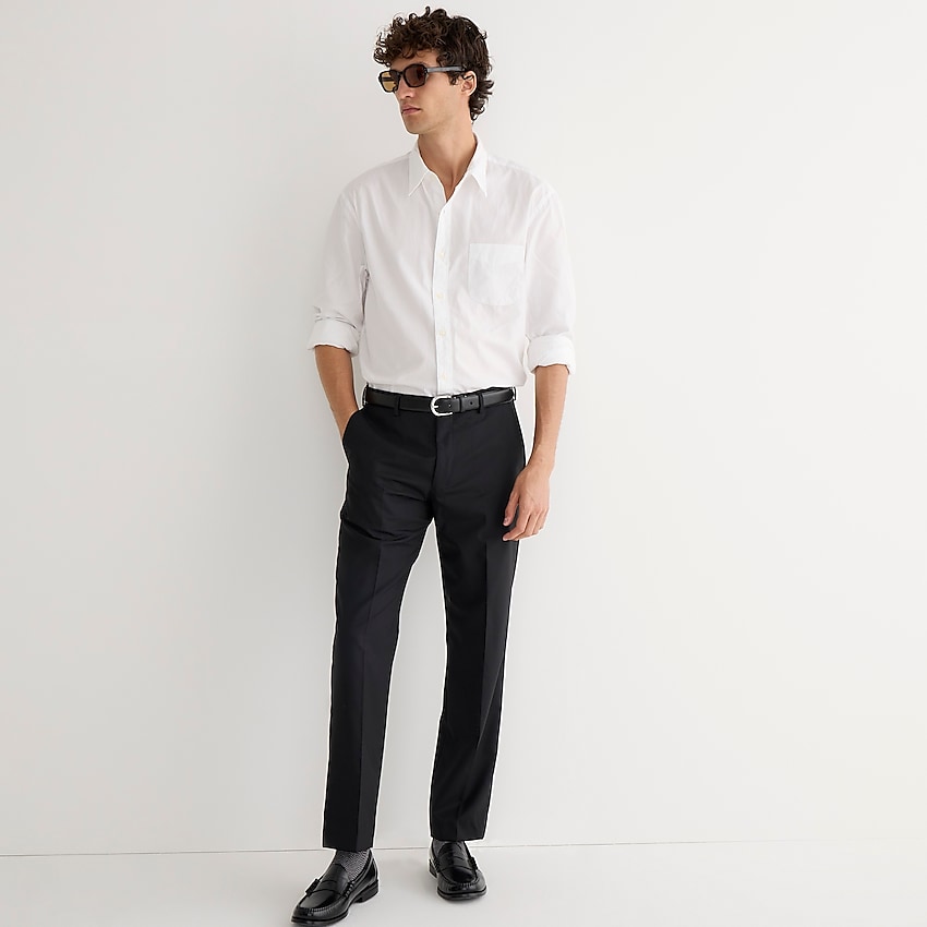 j.crew: ludlow classic-fit suit pant in italian wool for men, right side, view zoomed