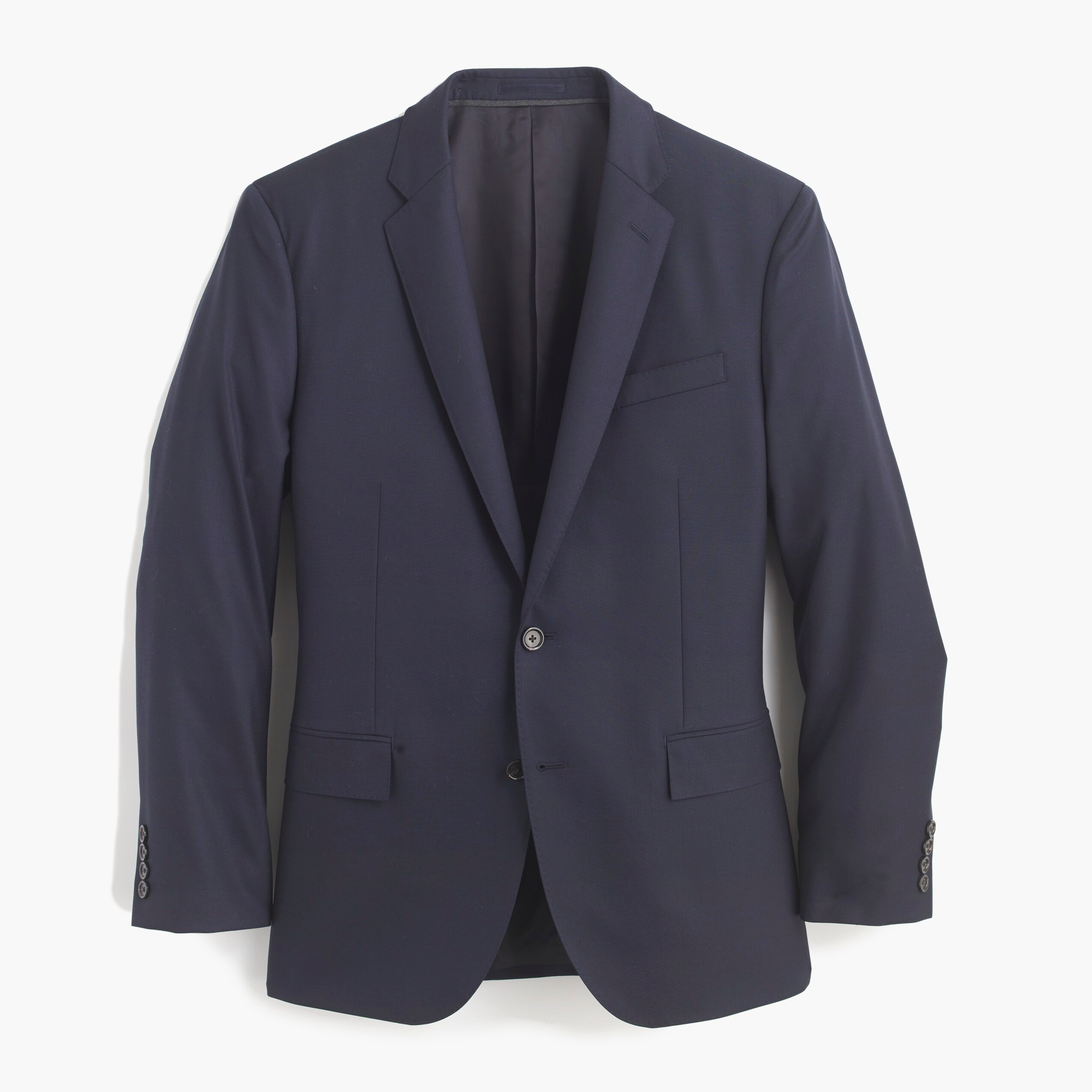 Ludlow Classic-fit suit jacket with center vent in Italian wool