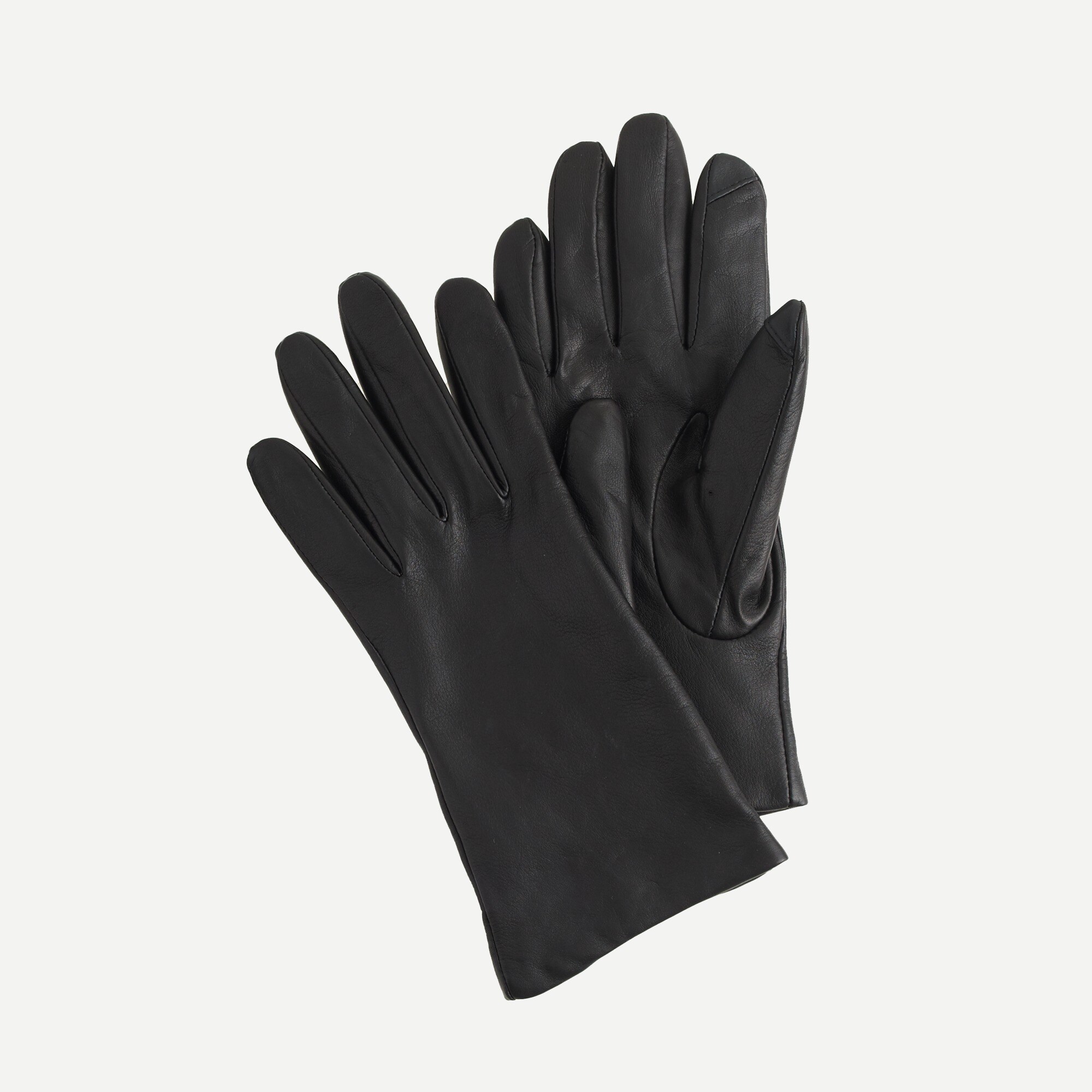 J.Crew Cashmerelined Leather Tech Gloves