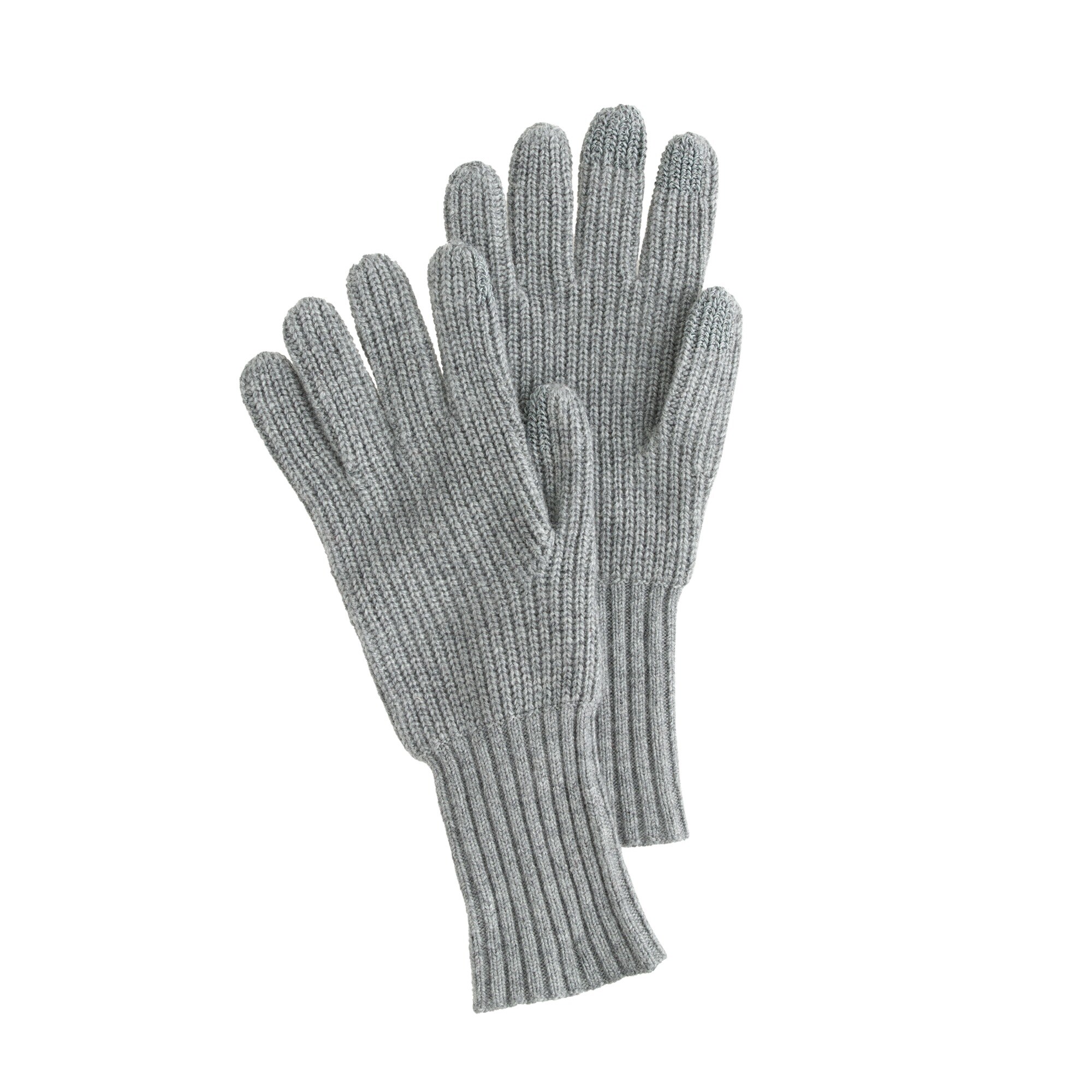 Ribbed gloves