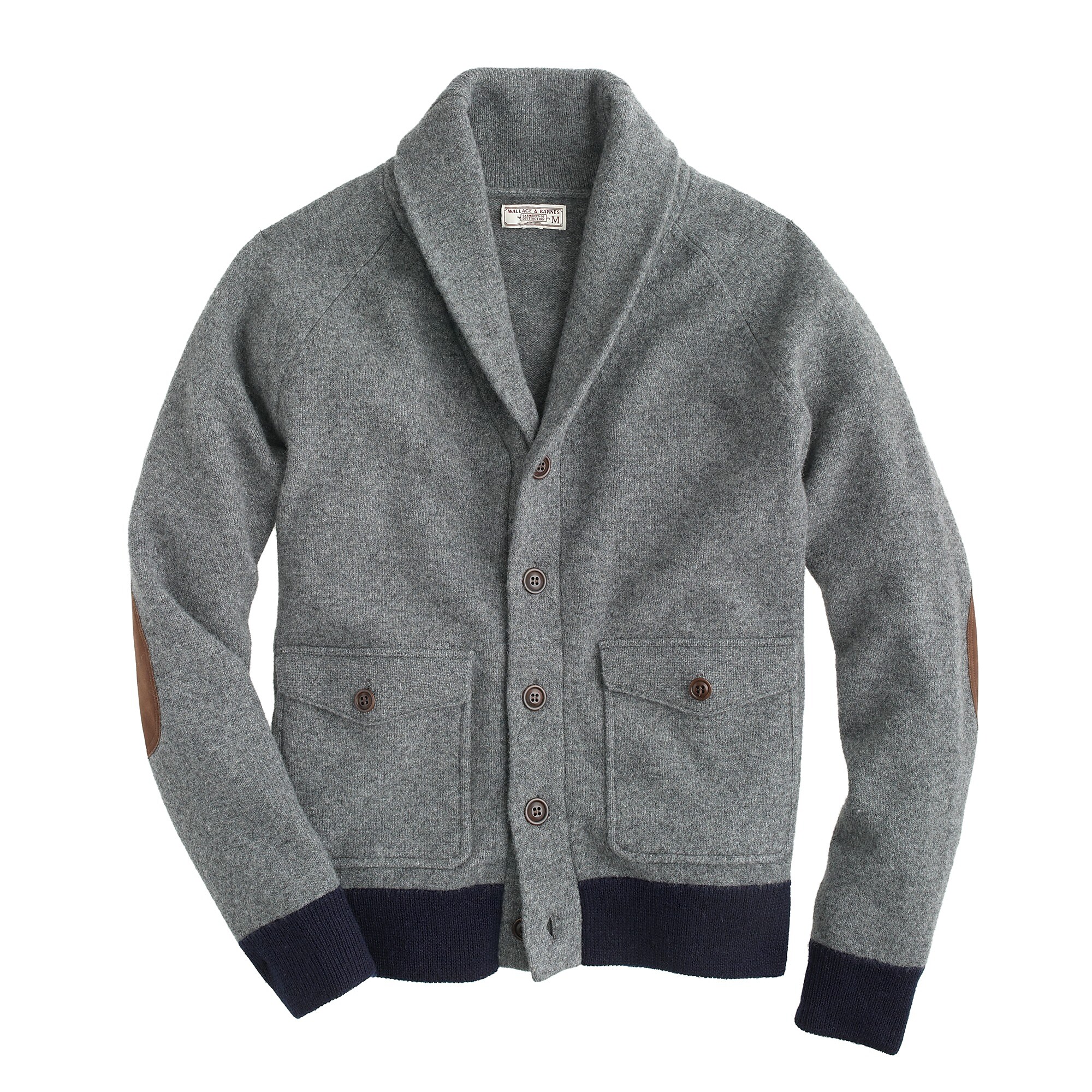 Wallace & Barnes boiled wool sweater-jacket : | J.Crew