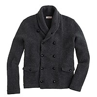 Wallace & Barnes double-breasted sweater-jacket : | J.Crew