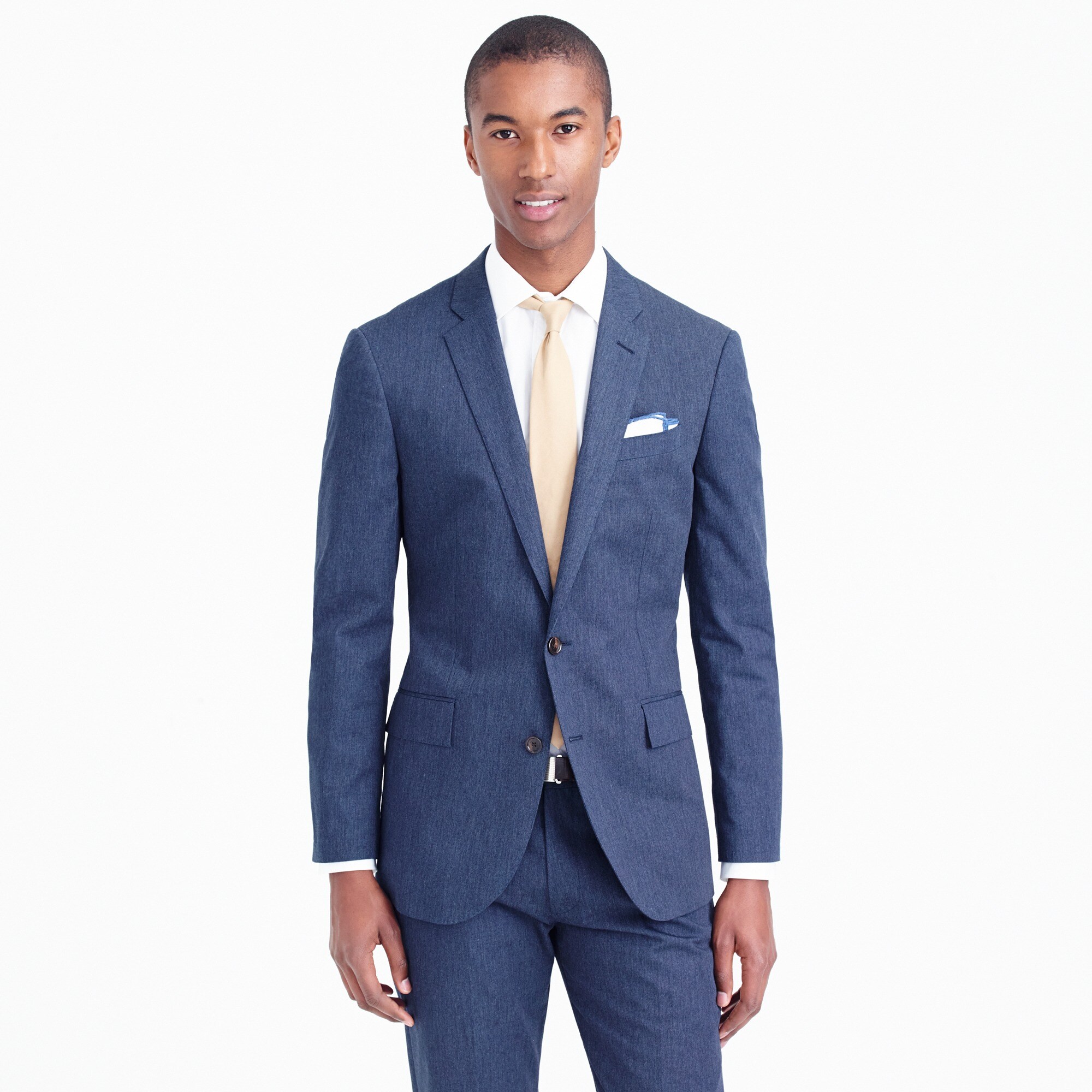 Ludlow suit jacket in heathered cotton