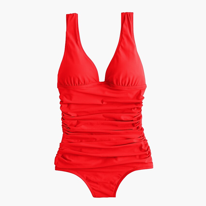 J.Crew: DD-cup Ruched Femme One-piece Swimsuit For Women