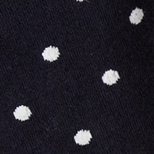 Bird's-eye print socks NAVY PEPPER 