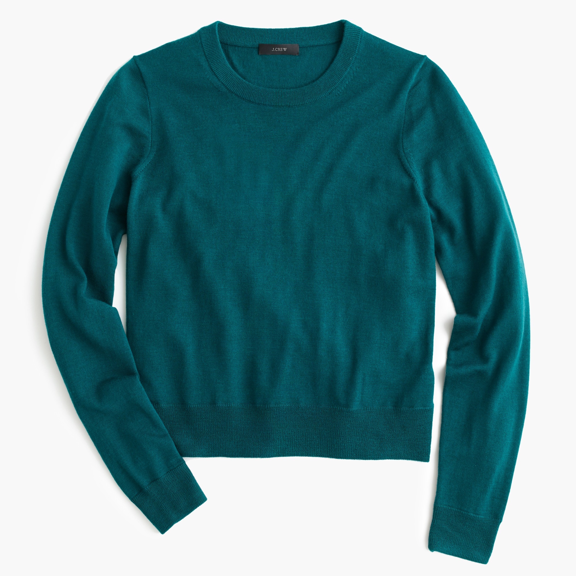 Merino wool crewneck sweater