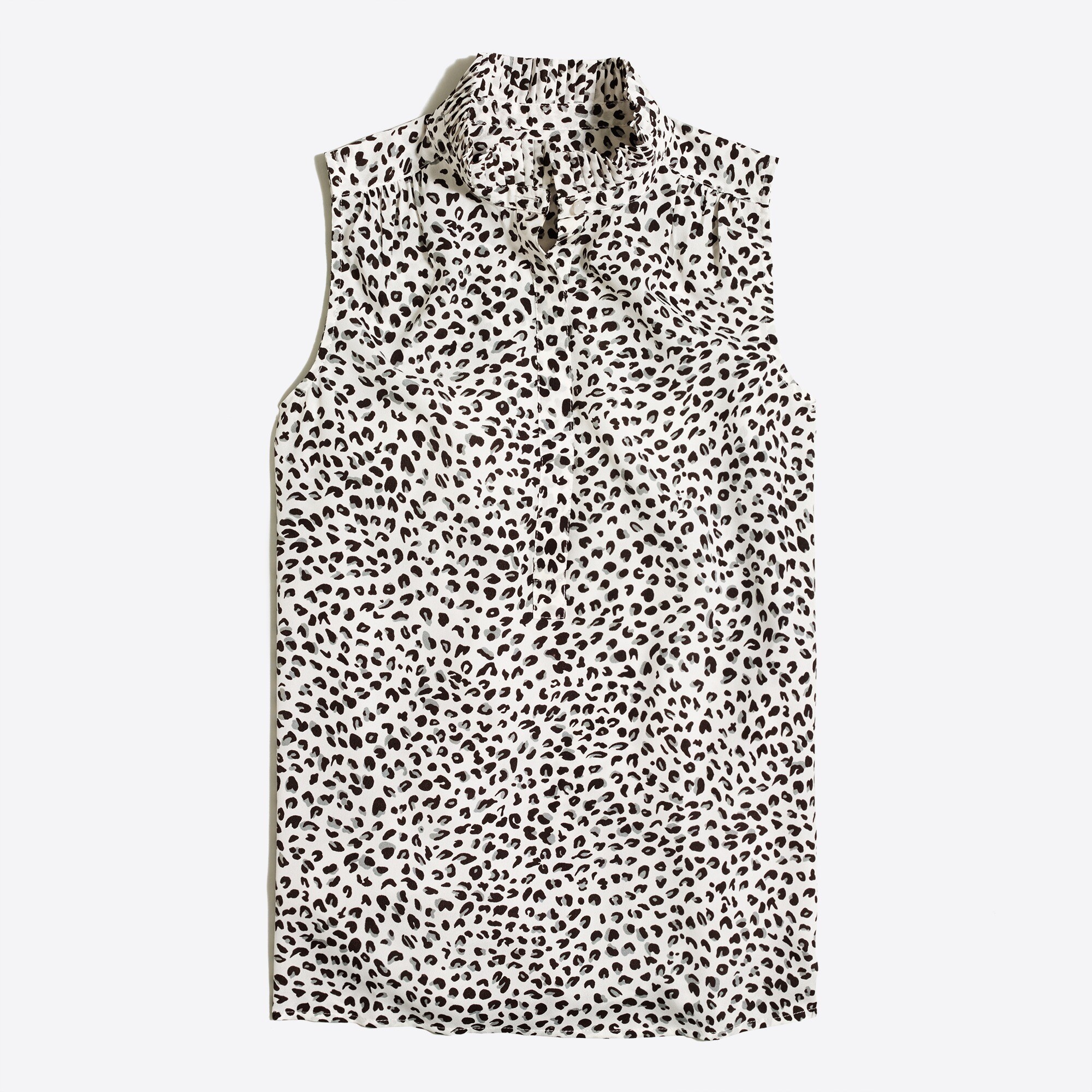 printed ruffle cami for women