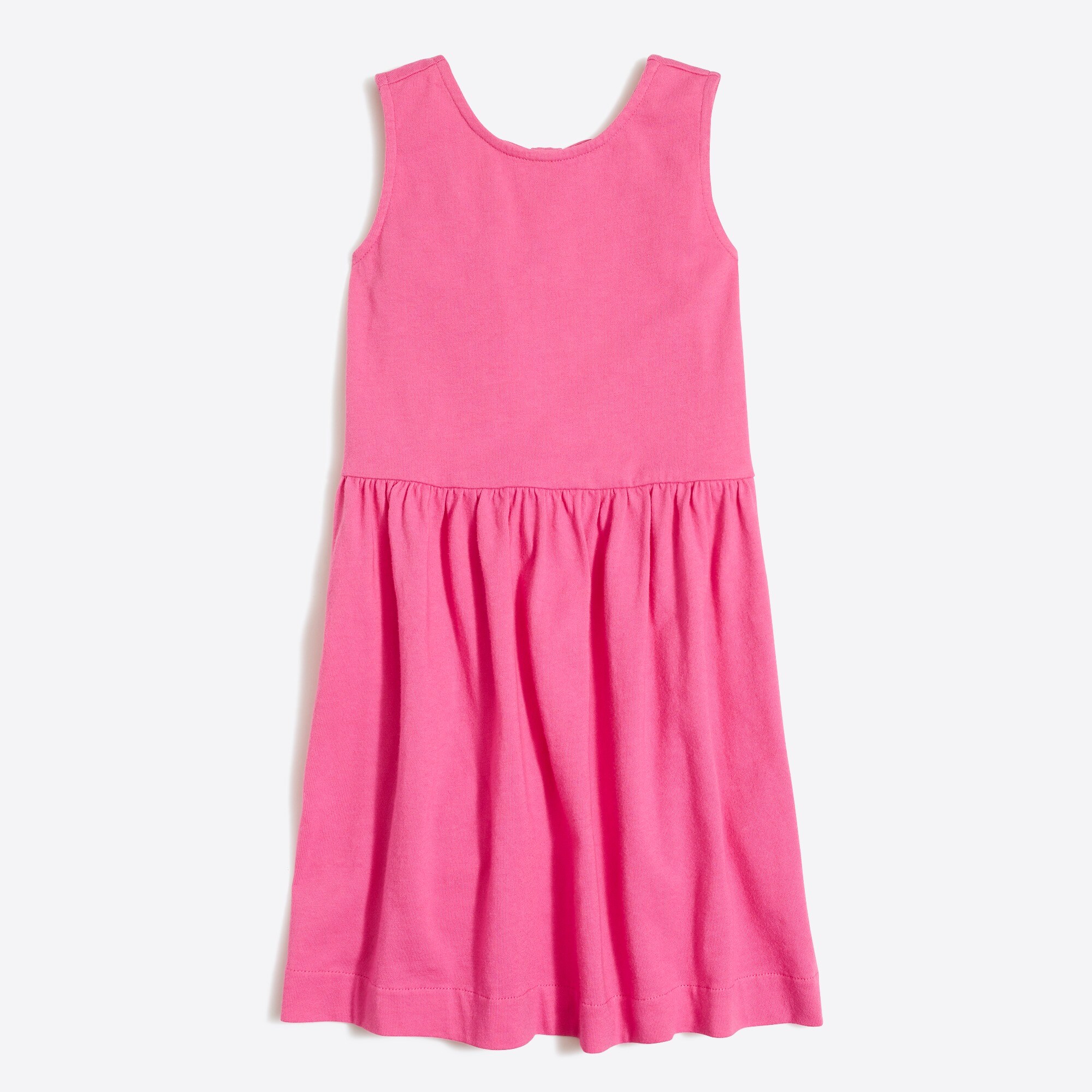 Girls' double-bowback dress
