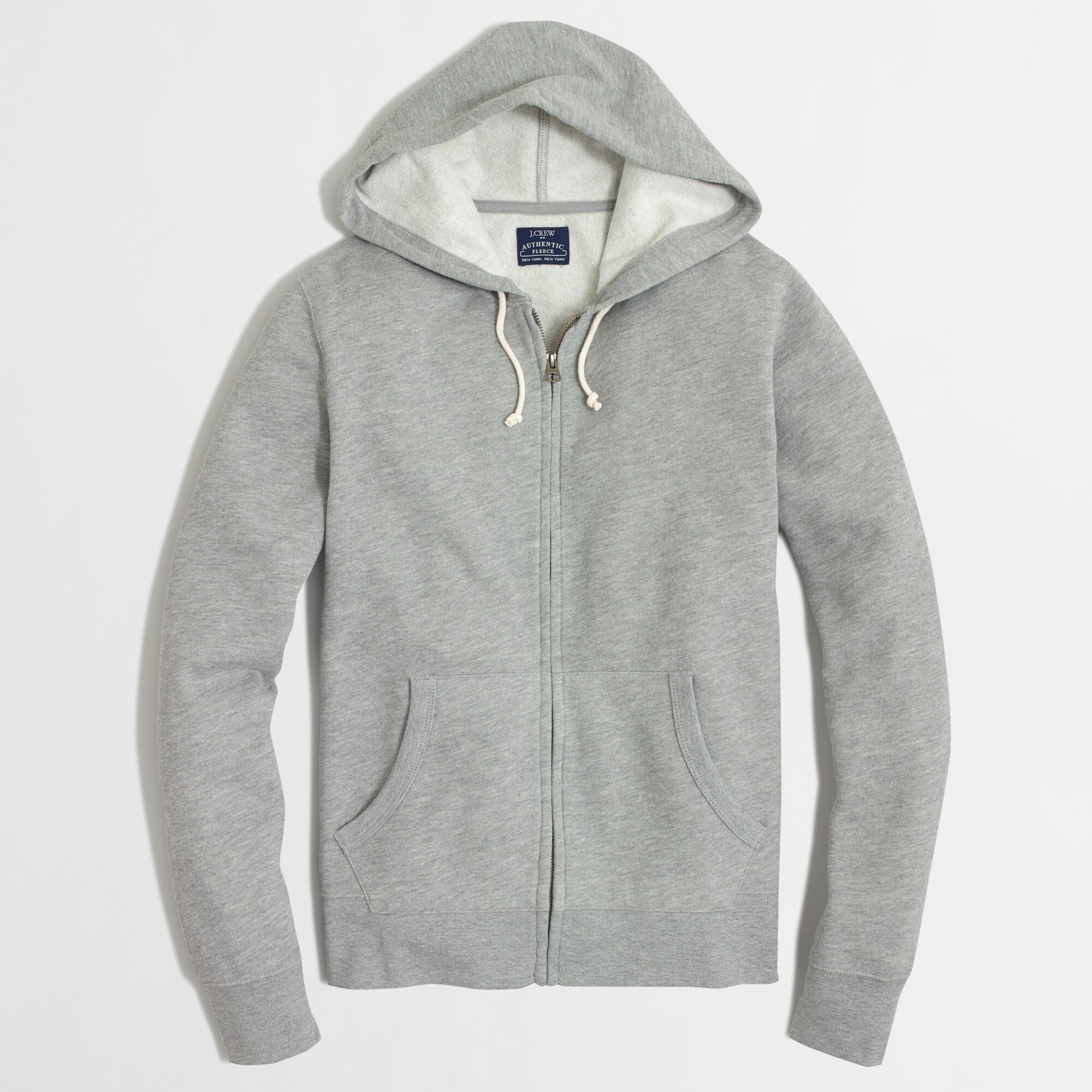 Fleece full-zip hoodie