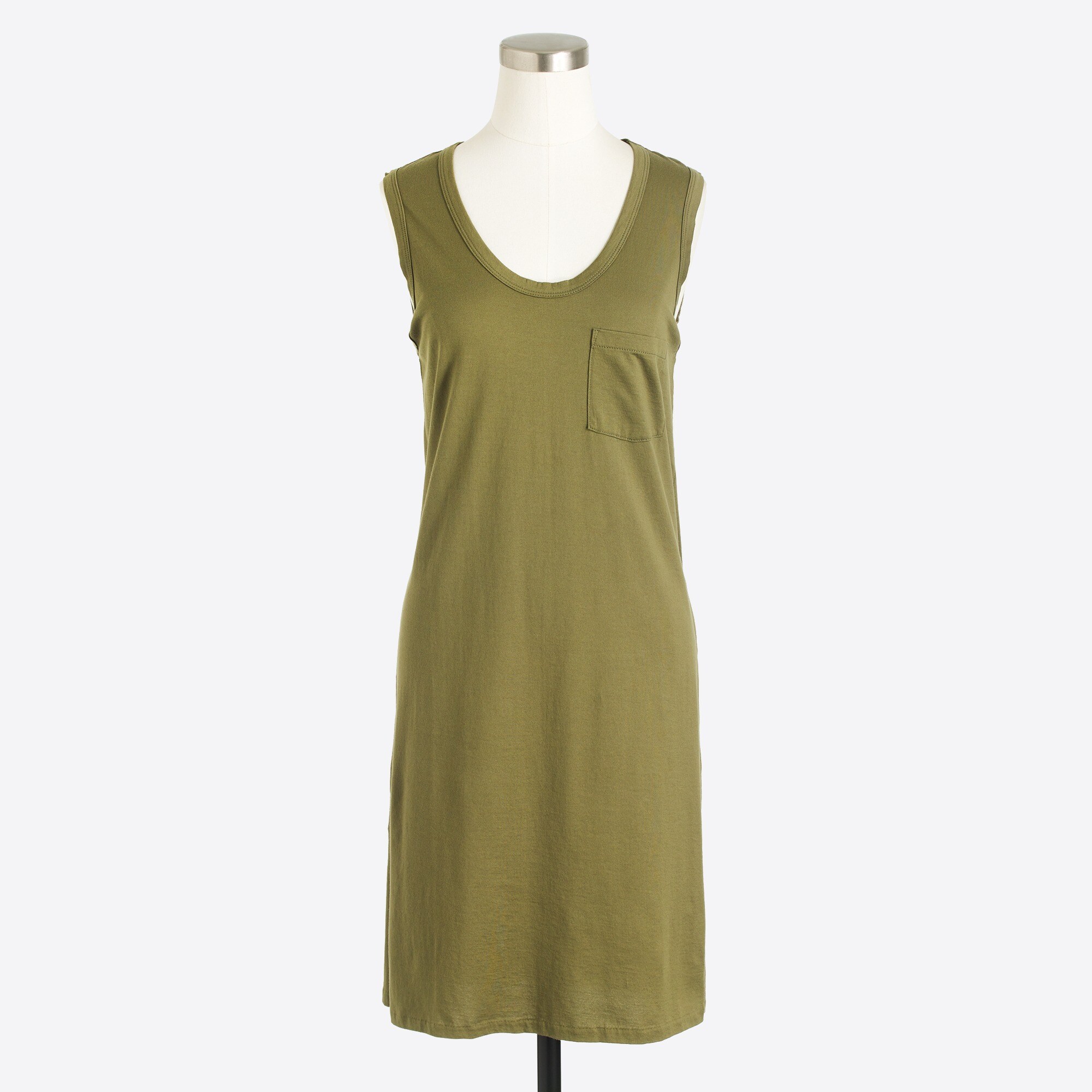 sleeveless pocket dress for women