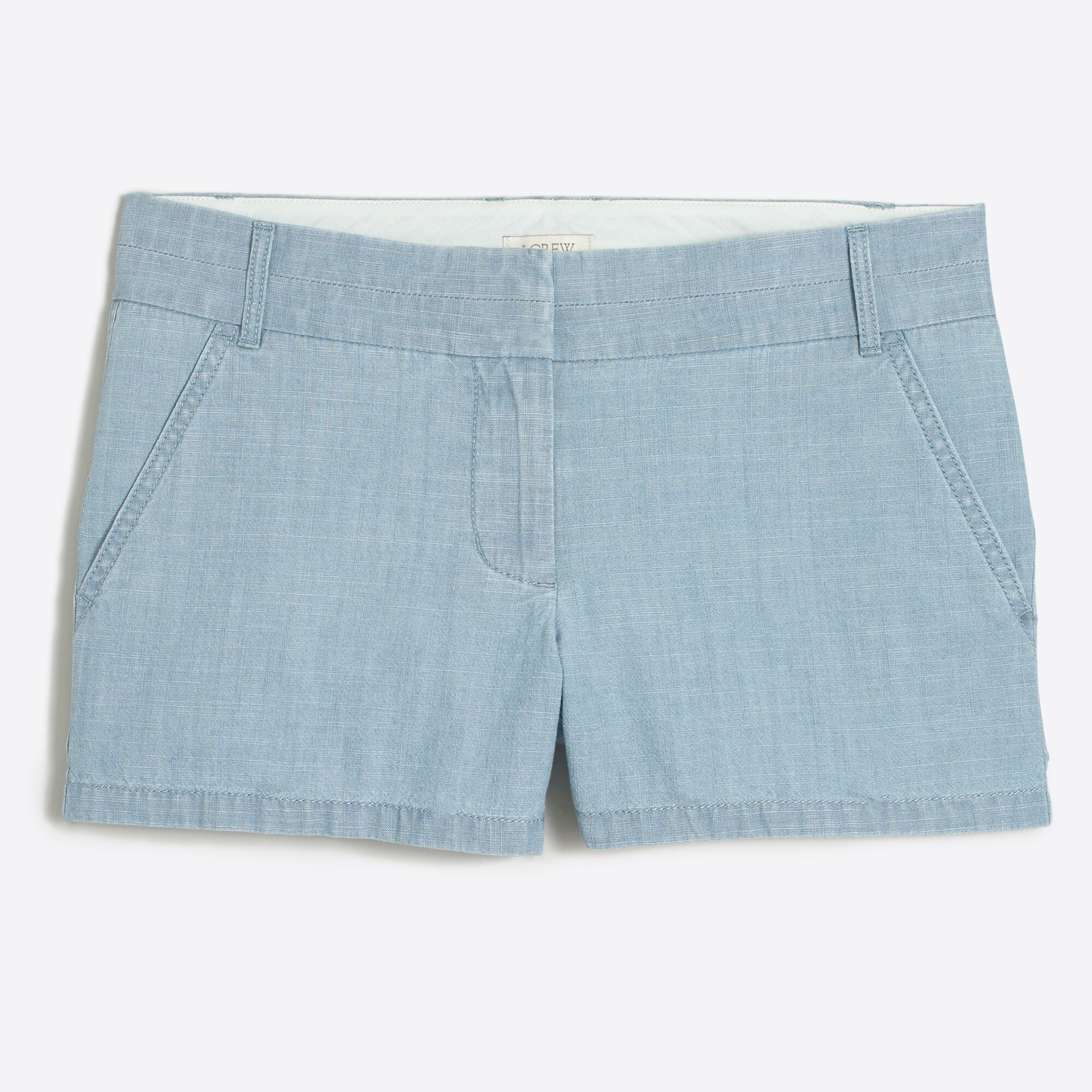 3" chambray short for women
