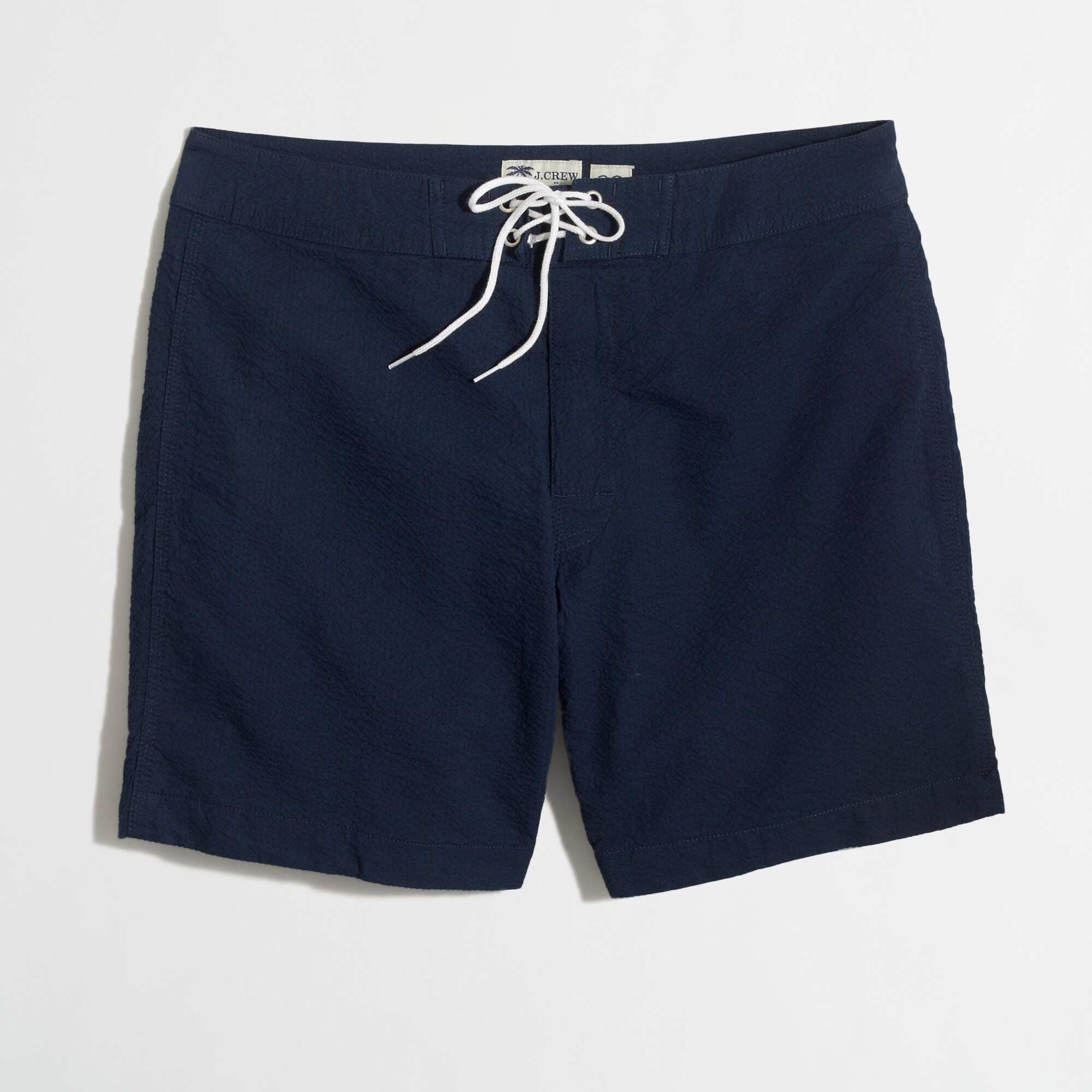 Board Shorts in Blue Seersucker main image 0