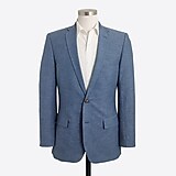 Thompson suit jacket in slub linen