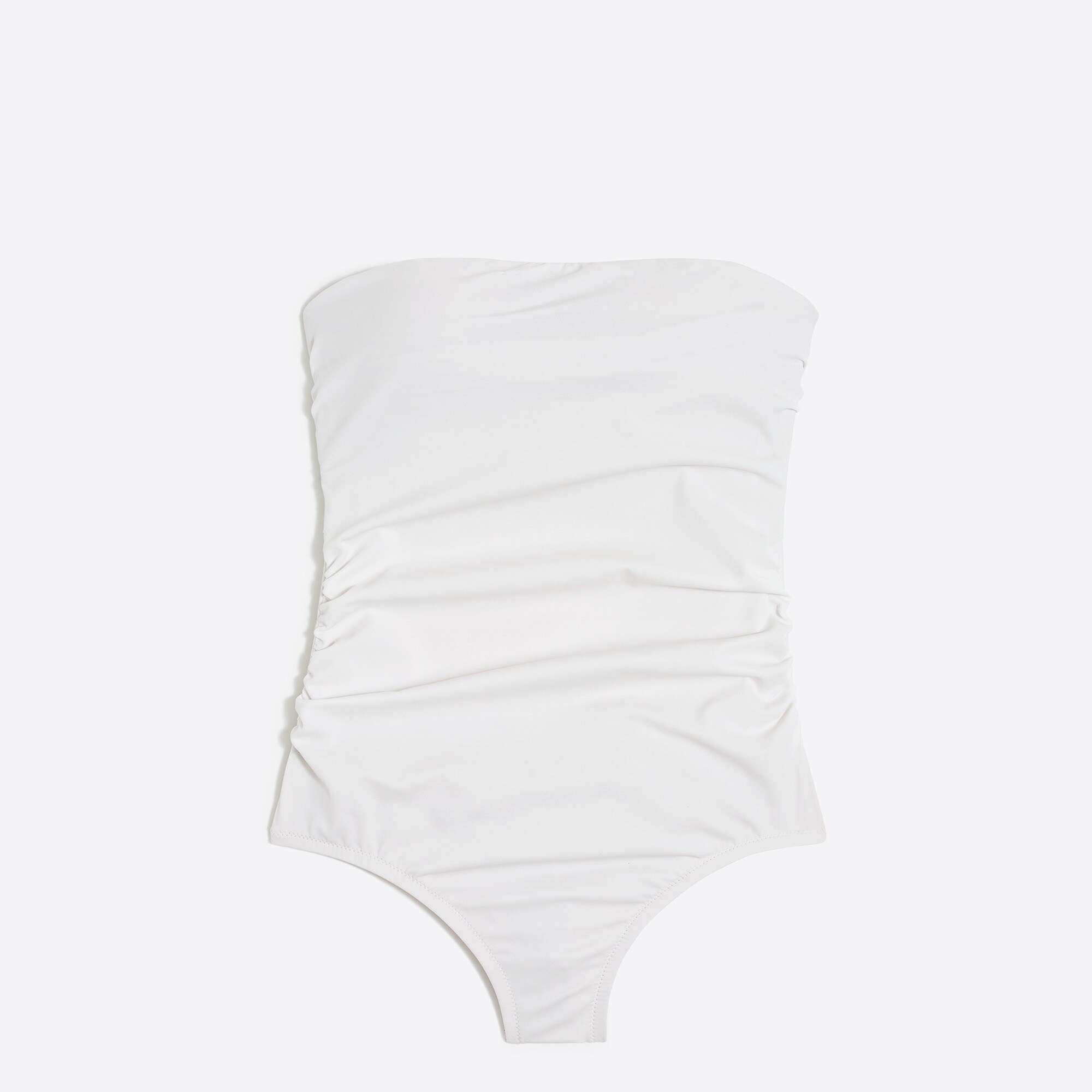 strapless one-piece swimsuit for women