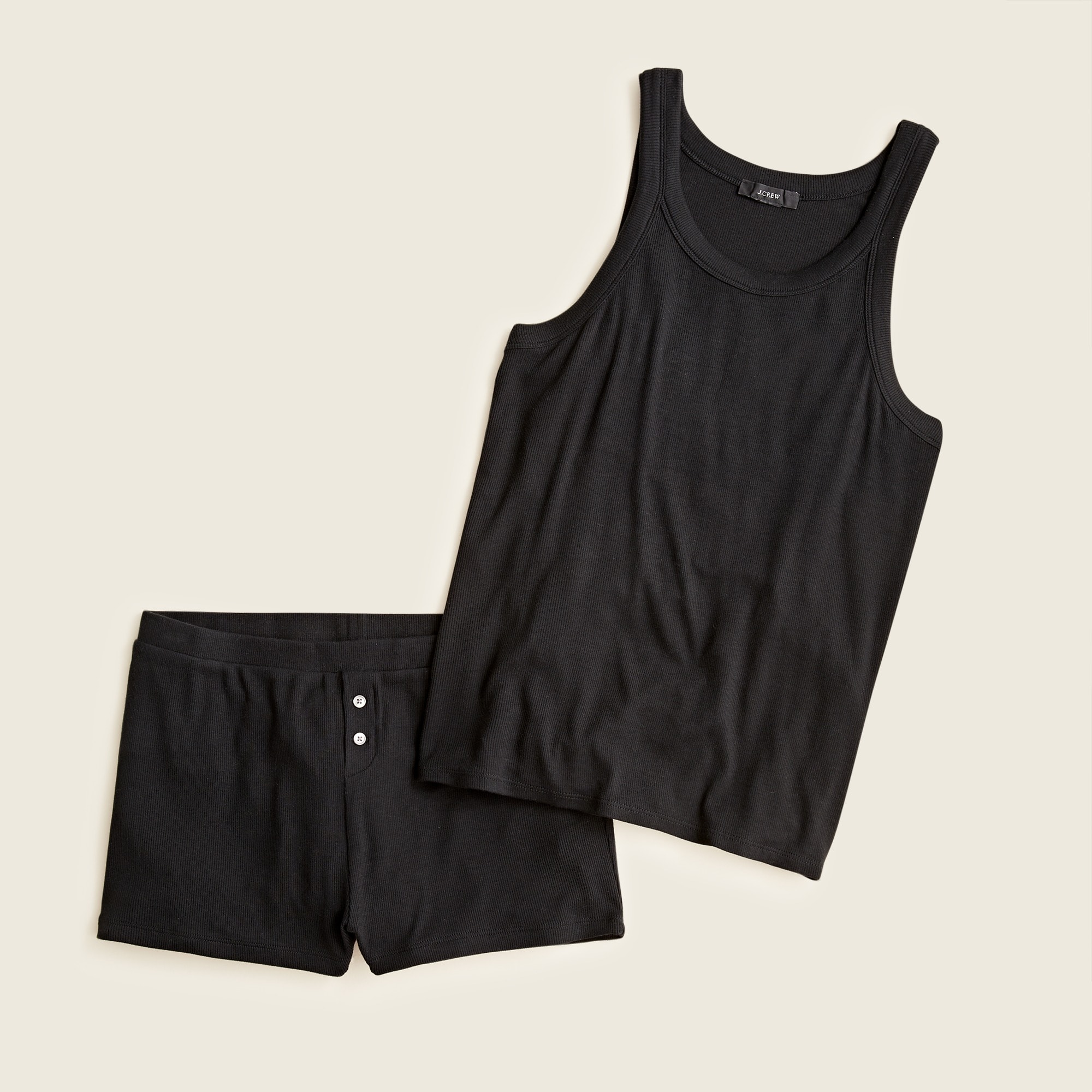 Ribbed eco dreamiest pajama tank set