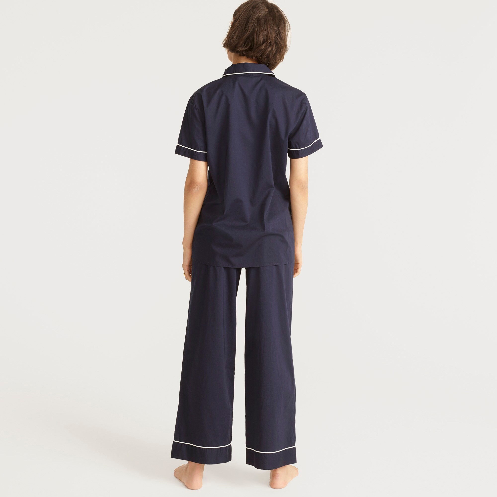 End-on-end cotton pajama pant set