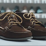 Leather chukka boot