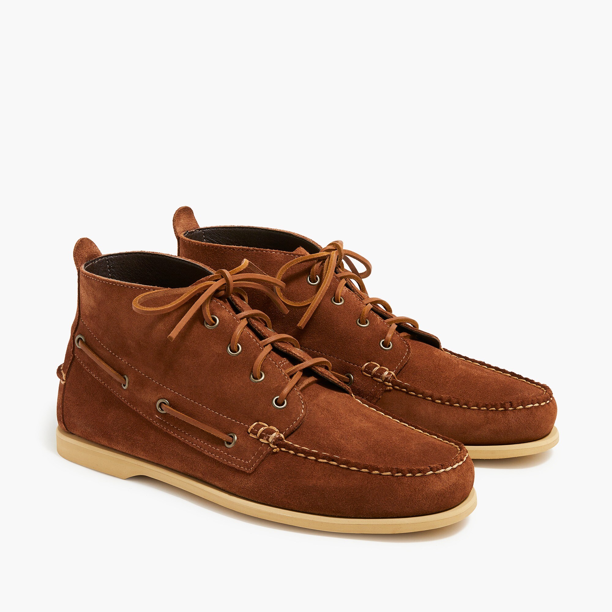 Leather chukka boots
