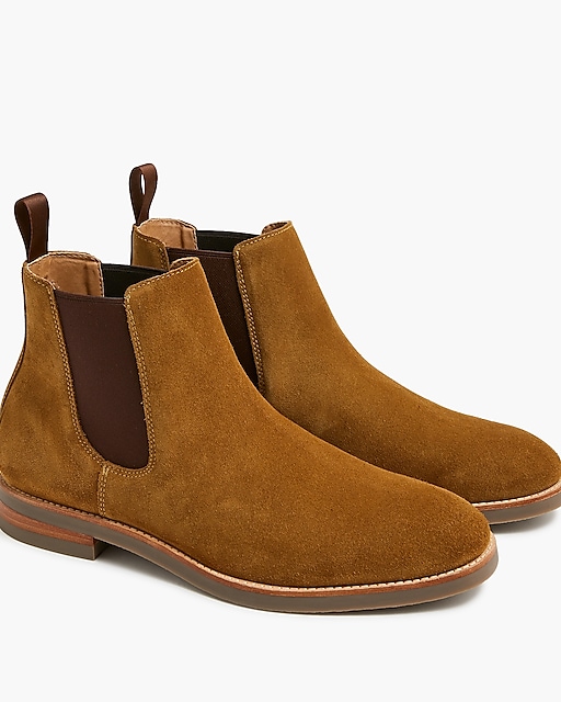  Suede Chelsea boots