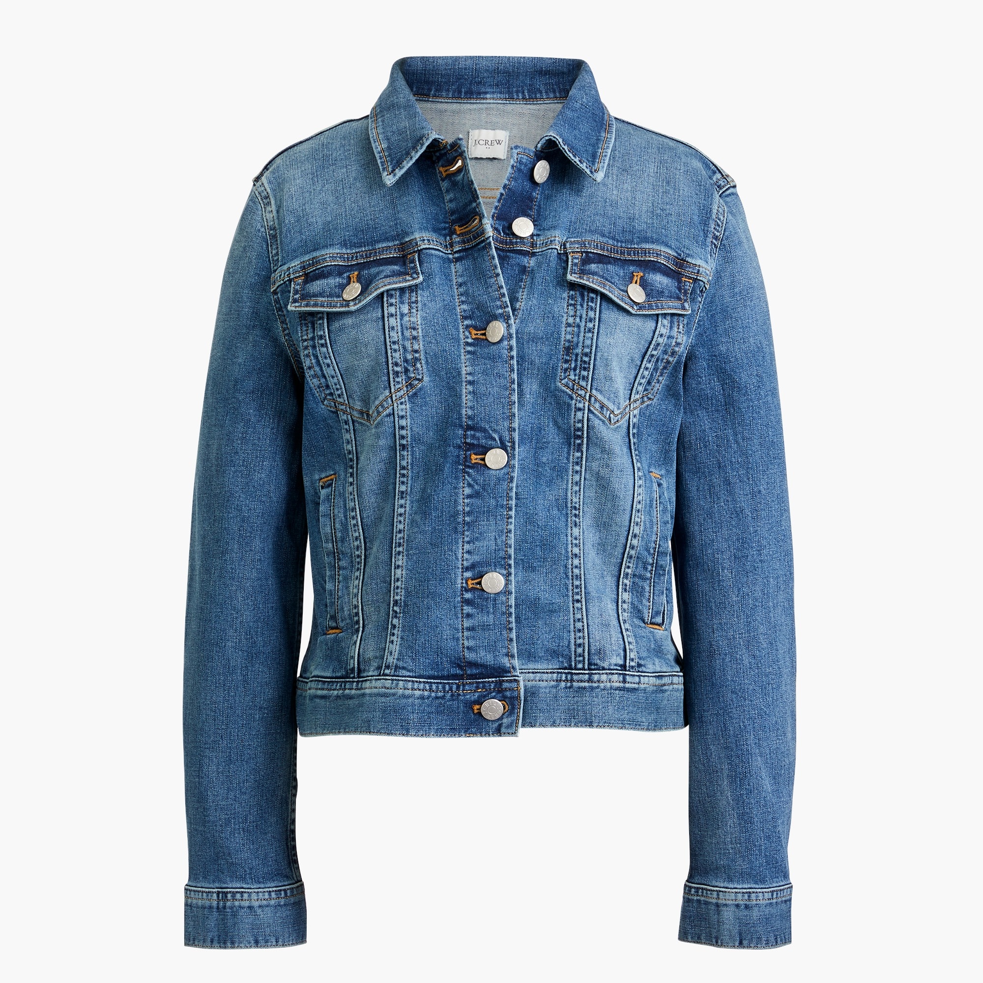 Denim Ruffle-collar Field Jacket For Women | Factory