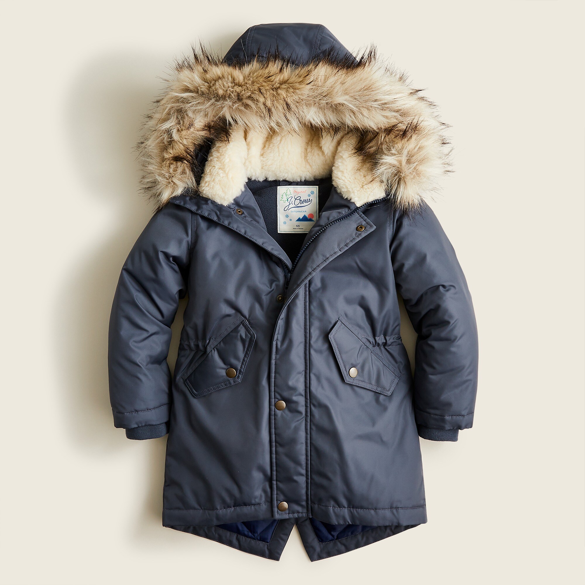 Boys fishtail parka outlet