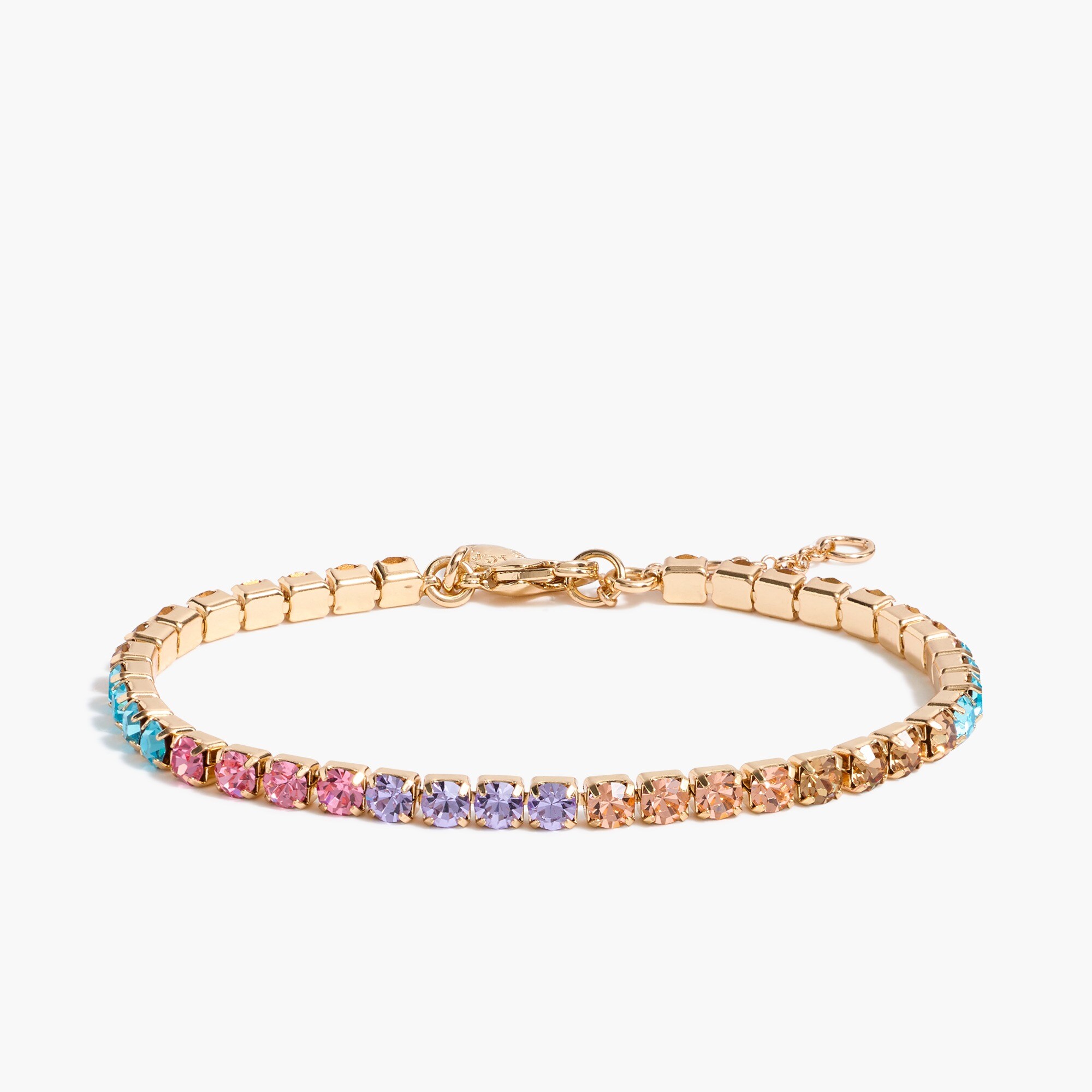 Crystal tennis bracelet