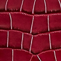 Classic large saddle bag in croc-embossed leather VINTAGE BURGUNDY j.crew: classic large saddle bag in croc-embossed leather for women