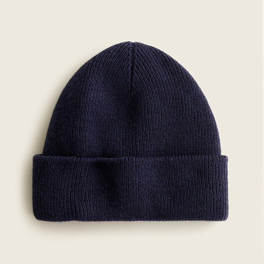 j.crew: kids' fisherman beanie for boys, right side, view zoomed