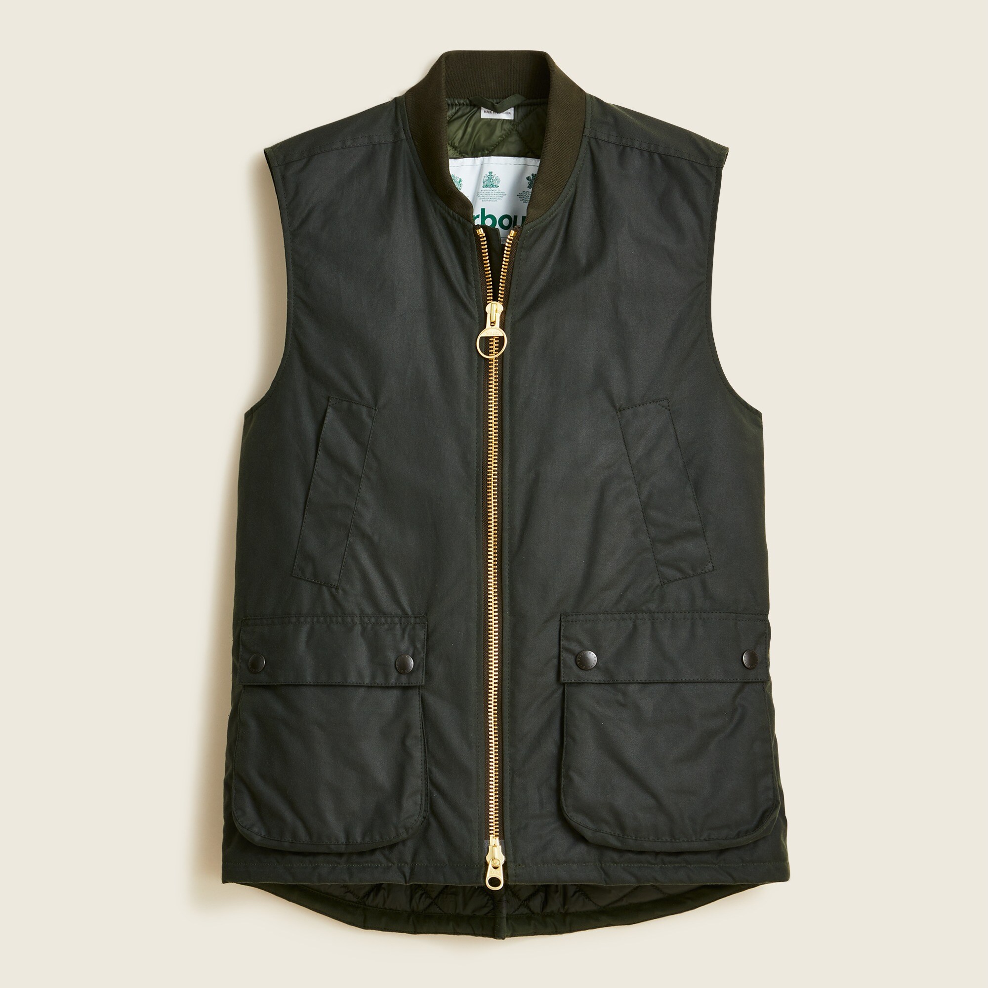 トップス Barbour Westmorland XL Barbour Westmorland Wax Gilet Vest MWX0723OL71 - M.W. Reynolds