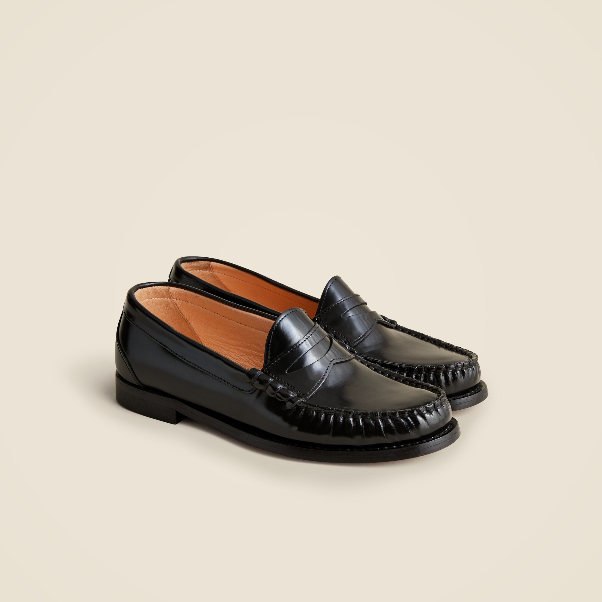 Winona penny loafers in spazzolato leather