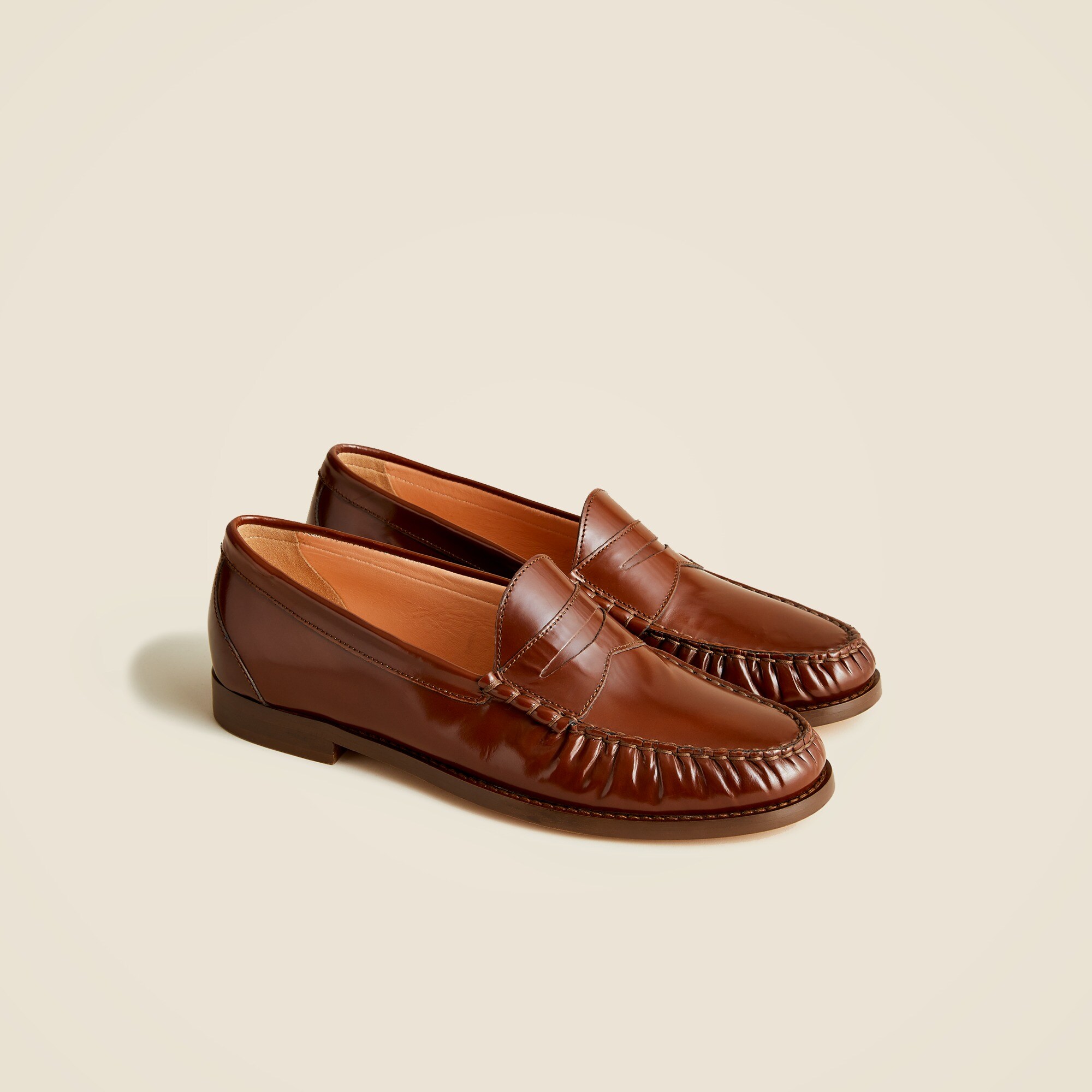 Winona penny loafers in spazzolato leather