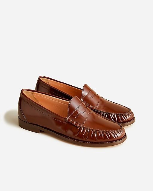 womens Winona penny loafers in spazzolato leather