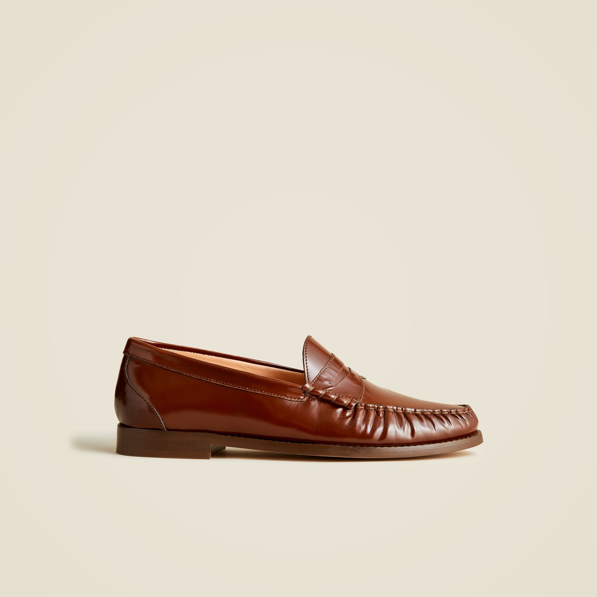 Winona penny loafers in spazzolato leather